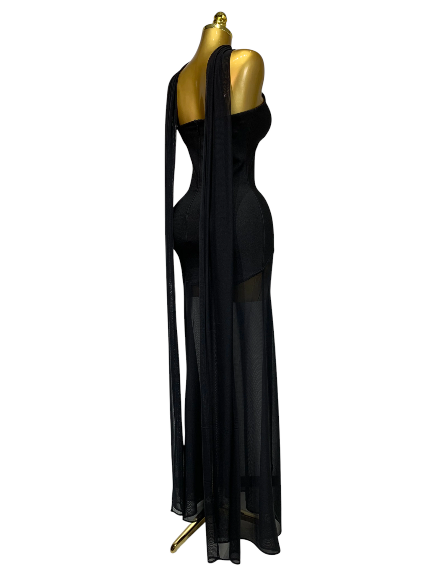 Vestido Largo Obsidiana ·