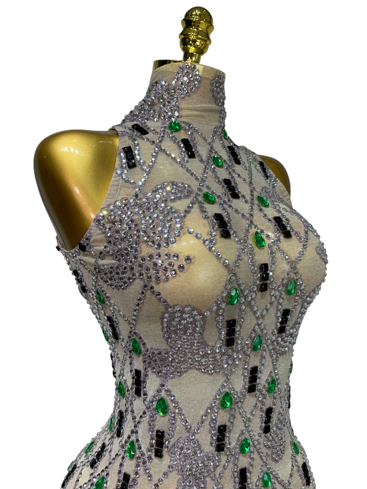 Vestido “Esmeralda de Cristal”