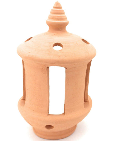 Aplique Colgante Artesanal en Barro Natural Faro del Levante – 22 x 23 cm