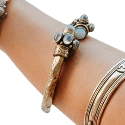 Guardians of the Dawn Bracelets – Natural Minerals and Gold Finish 2 Bracelets Offer! 