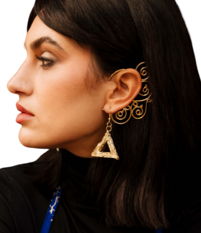 Golden Handmade Earcuff