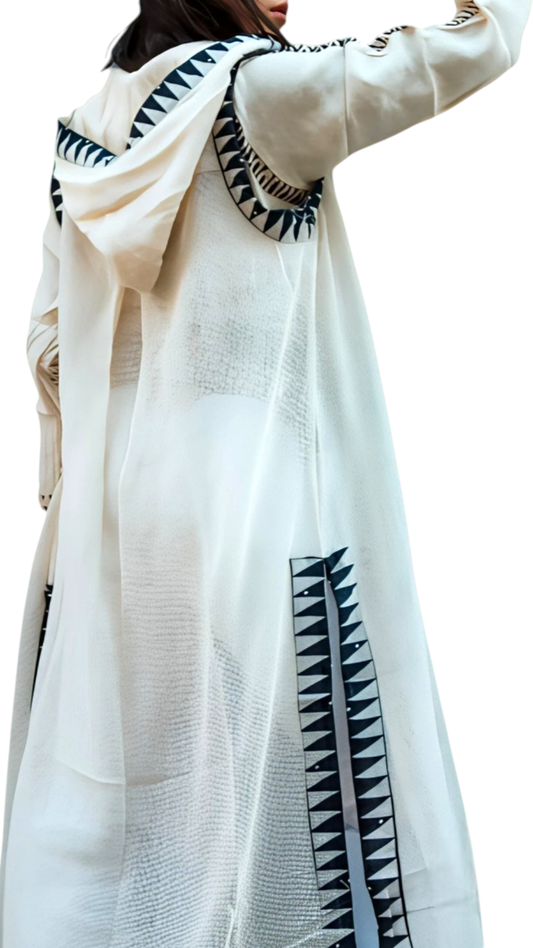 Kimono Duna Azul – Ligereza tribal con alma mediterránea