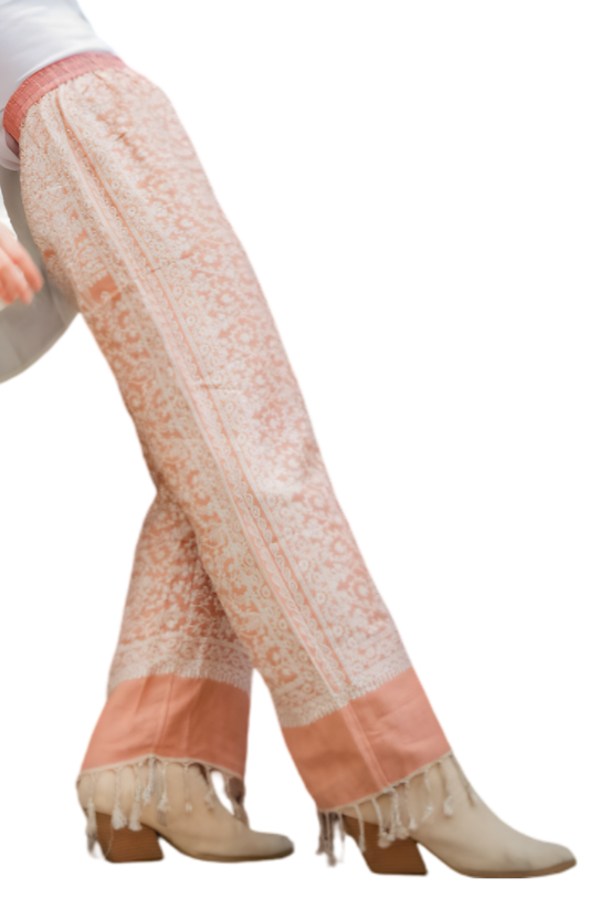 Pantalón Darpana – Hecho con pashminas recicladas